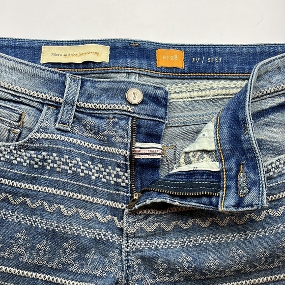 Pilcro And The Letterpress Anthropologie Fit Stet Size 28 - Picture 16 of 16